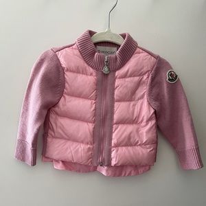 Moncler Pink Kids Jacket